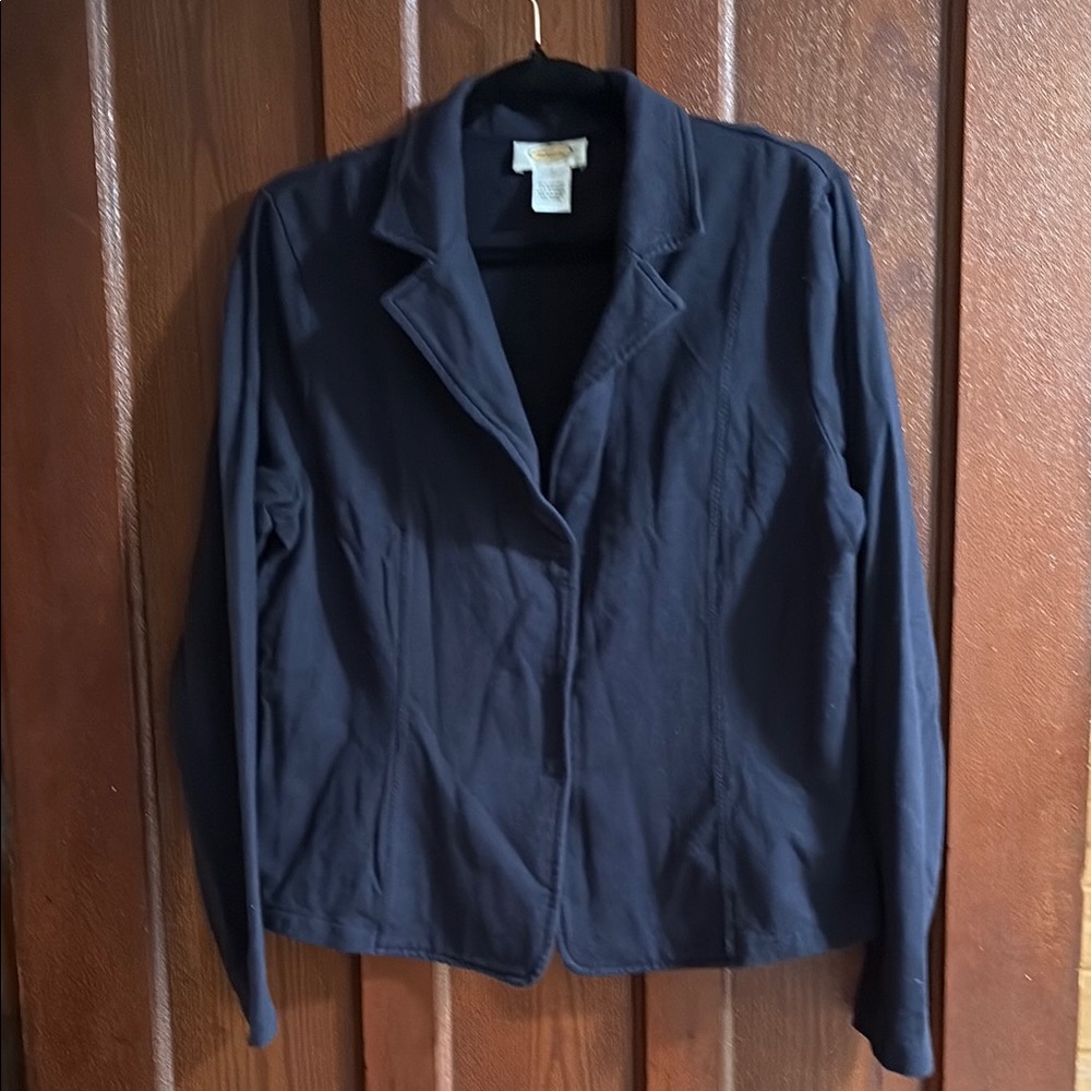 Talbots Black Tailored Blazer Suit Jacket